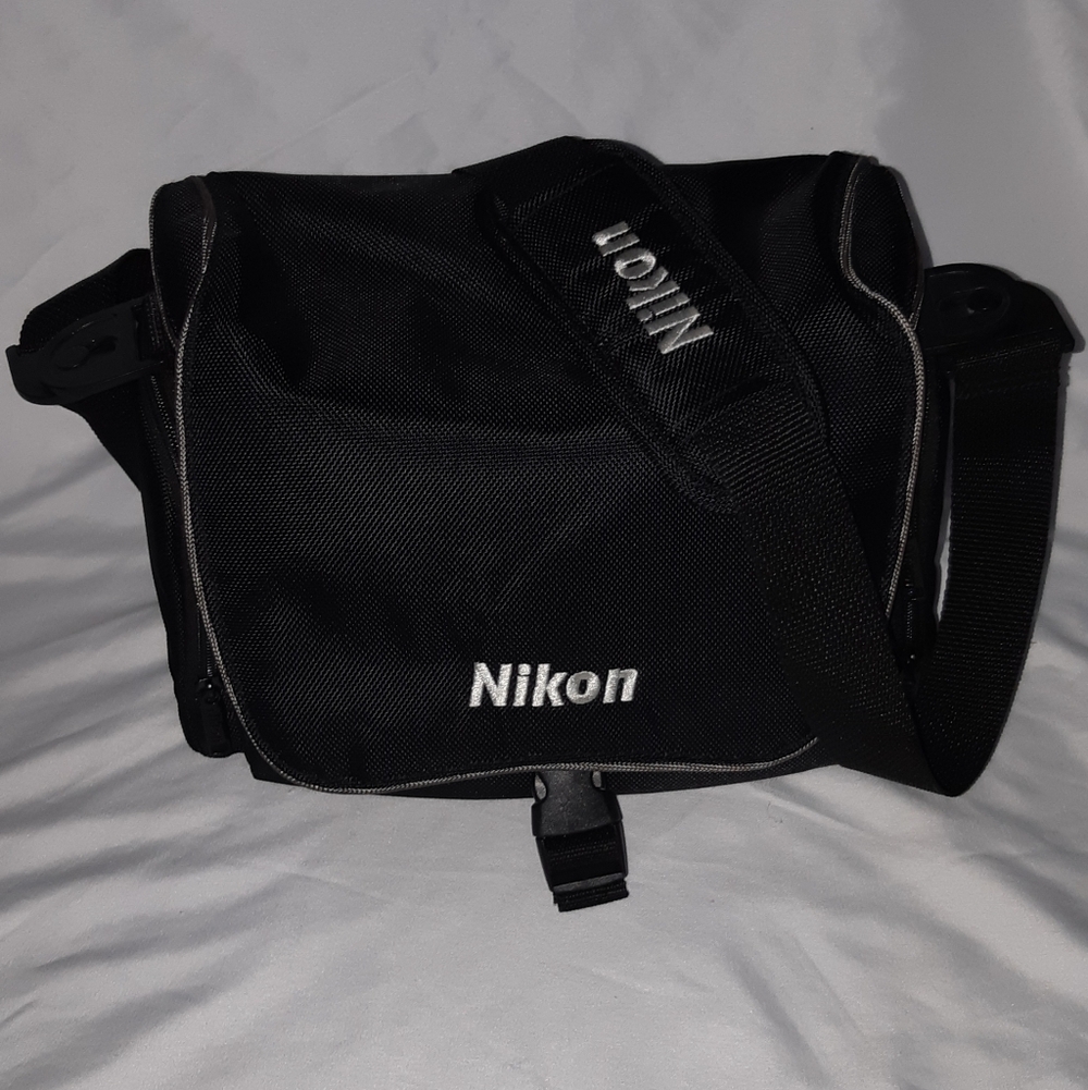 Black Nikon Camera Bag